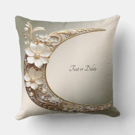 Decoratieve Halvemaan Frame Worp Kussen