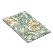 Decoratieve hand getekend rustieke botanische Mode Notitieboek (Rechterzijde)