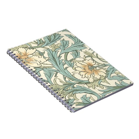 Decoratieve hand getekend rustieke botanische Mode Notitieboek (Rechterzijde)