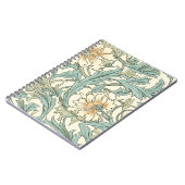 Decoratieve hand getekend rustieke botanische Mode Notitieboek (Linkerzijde)