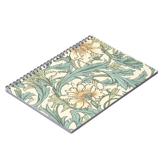 Decoratieve hand getekend rustieke botanische Mode Notitieboek (Linkerzijde)