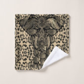 Decoratieve handdoekset voor olifanten bad handdoek (Wasdoekje)