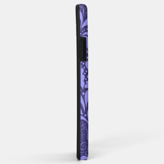 Decoratieve harten en bloeit patroon Case-Mate iPhone case (Achterkant/rechts)