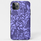 Decoratieve harten en bloeit patroon Case-Mate iPhone case (Achterkant)