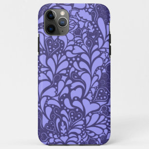 Decoratieve harten en bloeit patroon Case-Mate iPhone case