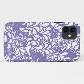 Decoratieve harten en bloeit patroon Case-Mate iPhone case (Achterkant (horizontaal))