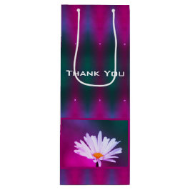 Decoratieve heldere kleur Dank u Wijn Cadeautas