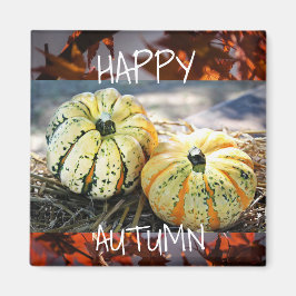 Decoratieve Herfst Happy Autumn koelkast Magnet