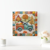 Decoratieve Herfst Rustieke pick-up truck wandklok (Huis)