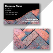 Decoratieve Home Brick Paving Visitekaartje