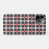 Decoratieve honden schilderen afdrukken en rode ha Case-Mate iPhone case (Achterkant (horizontaal))