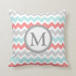 Decoratieve Hoofdkussen van het Monogram van de Kussen