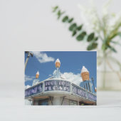 Decoratieve ijskCream-standaard Briefkaart (Staand voorkant)