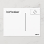 Decoratieve ijskCream-standaard Briefkaart (Achterkant)