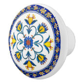 Decoratieve Italiaanse Antico Deruta Bloemenkast Keramische Knop (Rechts)