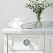 Decoratieve Italiaanse Antico Deruta Elegantie Keramische Knop