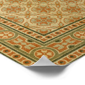 Decoratieve Italiaanse mozaïekTegels door Vision S Poster (Hoek)