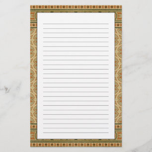 Decoratieve Italiaanse mozaïektegels van Visie Stu Briefpapier