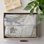 Decoratieve kaart van het Wereld Decoupage Paper Tissuepapier (Geschenk)