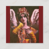 Decoratieve  Kaarten voor de korting op Engel (Voorkant)