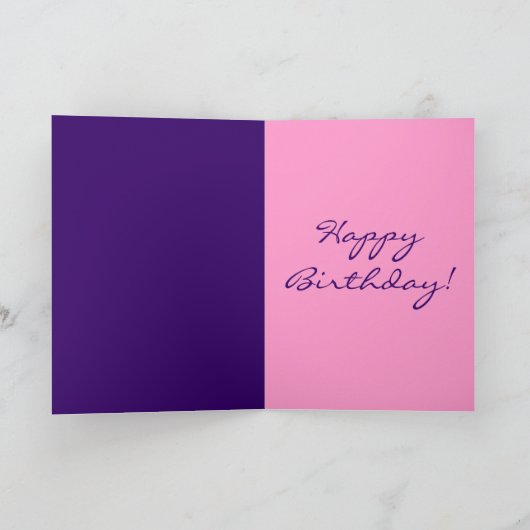 Decoratieve Kaleidoscoop Gelukkige Verjaardagskaar Kaart (Binnen)