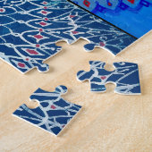 Decoratieve katten van Louis Wain Legpuzzel (Zijkant)