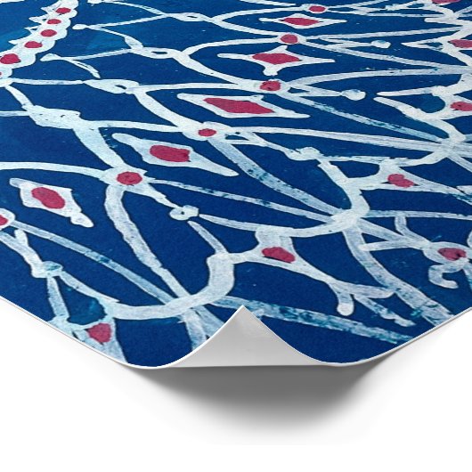 Decoratieve katten van Louis Wain Poster (Hoek)