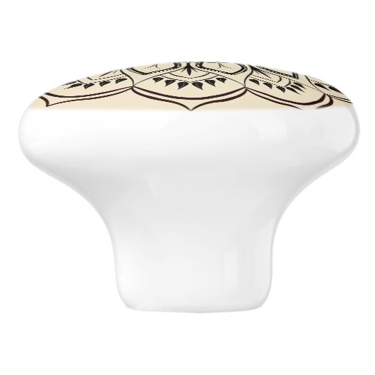 Decoratieve keramische knoppen (Zijkant)