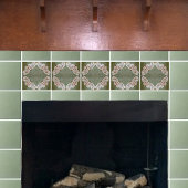 Decoratieve keramische mot tegel tegeltje