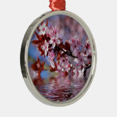 Decoratieve kersenboombloesems metalen ornament (Rechts)