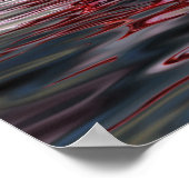 Decoratieve kersenboombloesems poster (Hoek)