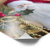 DECORATIEVE KERST MAN FOTO AFDRUK (Hoek)