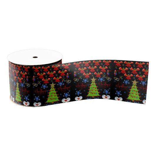 decoratieve kerst met lint (Spoel)