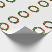  decoratieve kerstavond cadeaupapier (Hoek)