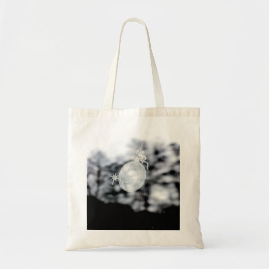 Decoratieve kerstbal Canvas tas (Voorkant)