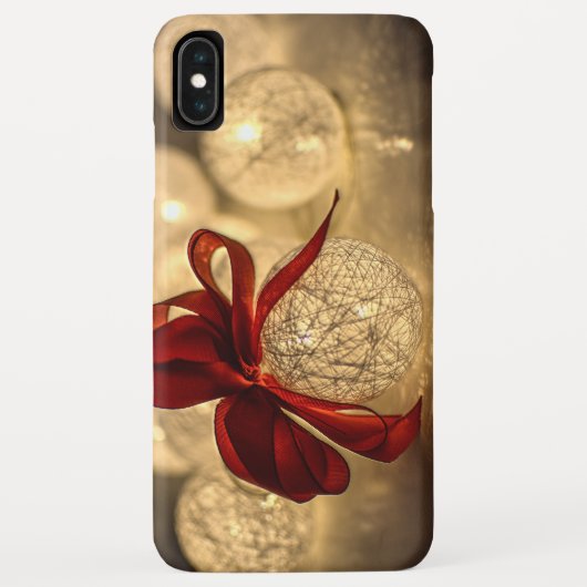 Decoratieve kerstbal en kaak Case-Mate iPhone case (Achterkant)