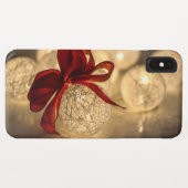 Decoratieve kerstbal en kaak Case-Mate iPhone case (Achterkant (horizontaal))