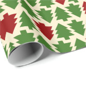 Decoratieve kerstboom cadeaupapier (Rol Hoek)