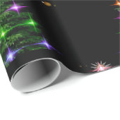 Decoratieve kerstboom cadeaupapier (Rol Hoek)