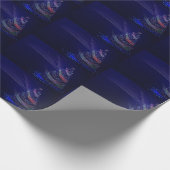  decoratieve kerstboom cadeaupapier (Hoek)