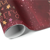 Decoratieve kerstboom cadeaupapier (Rol Hoek)