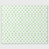 Decoratieve kerstboom cadeaupapier (Vlak)