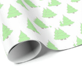 Decoratieve kerstboom cadeaupapier (Rol Hoek)