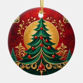 Decoratieve kerstboom vakantie Ornament