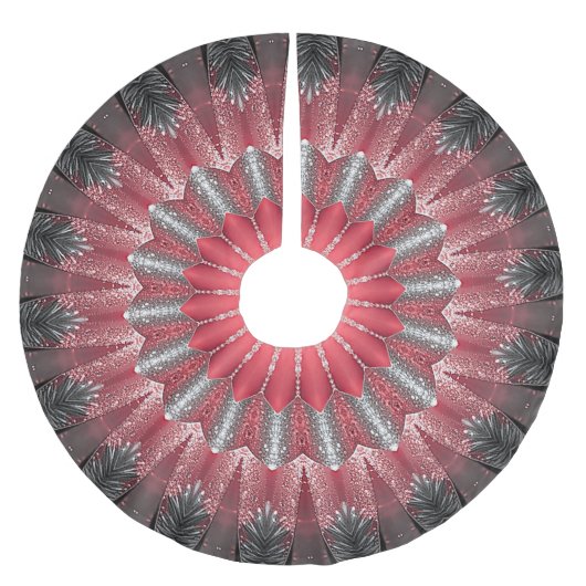 Decoratieve Kerstboom Vloerkleed Rok (Voorkant)