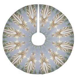 Decoratieve kerstboomrok kerstboom rok