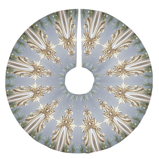 Decoratieve kerstboomrok kerstboom rok (Voorkant)