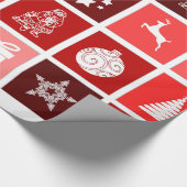 decoratieve kerstboomversieringen cadeaupapier (Hoek)