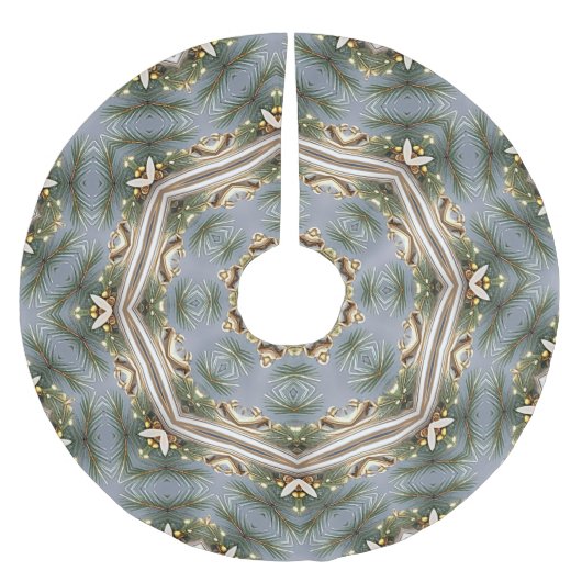 Decoratieve kerstboomzoom kerstboom rok (Voorkant)