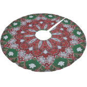 Decoratieve kerstboomzoom kerstboom rok (Gekanteld)
